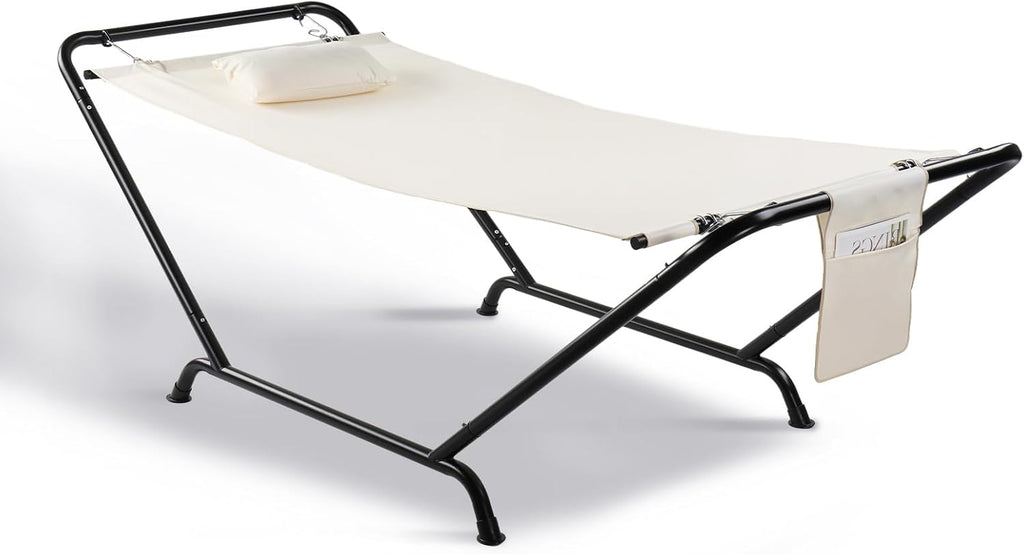 Heavy Duty Double Hammock Stand Set