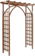Wood Garden Wedding Vine Arch Trellis