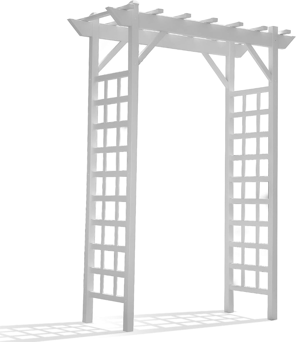Vinyl Lattice Garden Plant Wedding Arbor