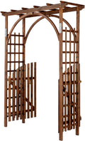Wood Wedding Garden Plant Arch Trellis