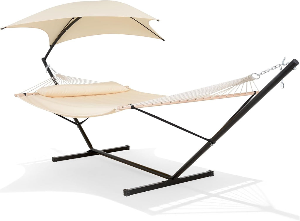 Canopy Double Outdoor Hammock Stand Set