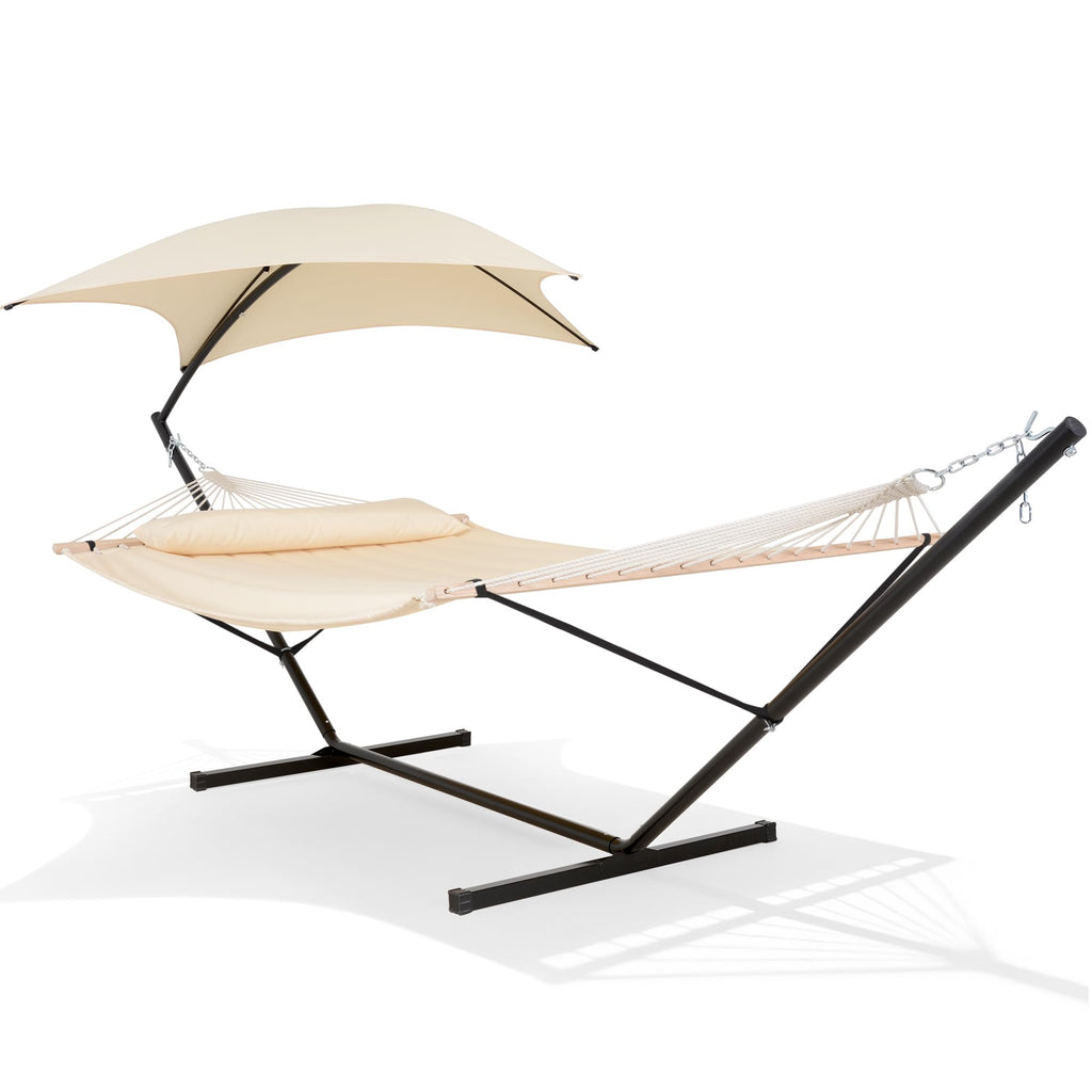 Canopy Double Outdoor Hammock Stand Set