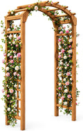 Solid Fir Wood Wedding Garden Plant Arbor