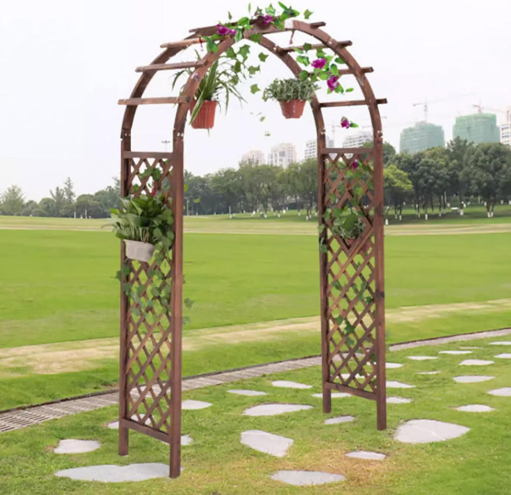 Garden Arch Trellis Plant Support Stand