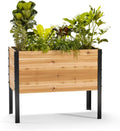 Cedar Wood Elevated Garden Planter Bed