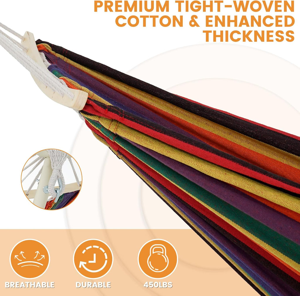 Double Hammock Stand Pillow Carry Bag