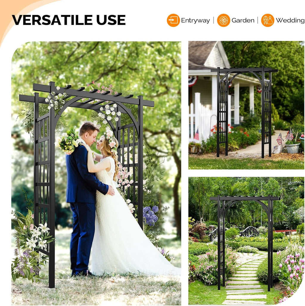 PVC Garden Wedding Plant Arch Trellis