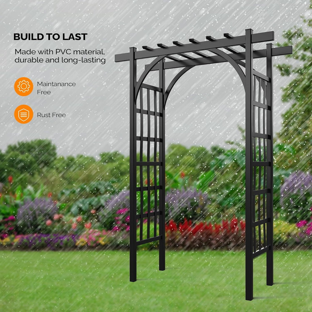 PVC Garden Wedding Plant Arch Trellis