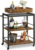 3-Tier Rolling Kitchen Utility Cart
