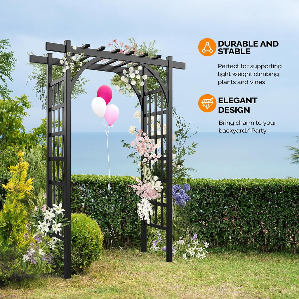 PVC Garden Wedding Plant Arch Trellis