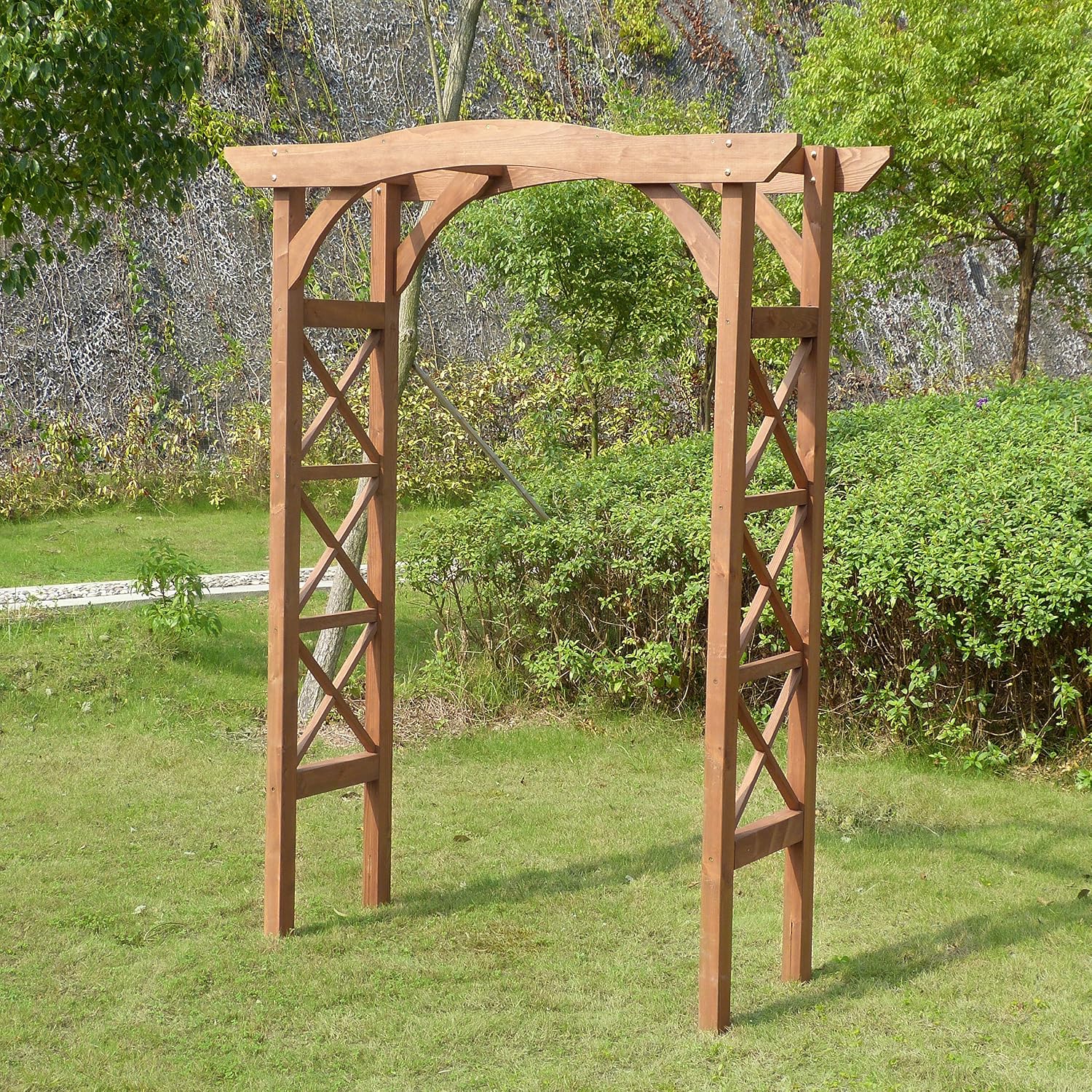 Decorative Garden Vine Wedding Arbor Trellis